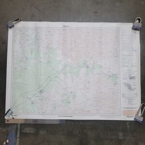 Vintage Map Of Perote Mexico